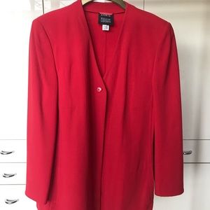 Akris Red Blazer